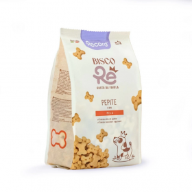 Хрупкави кучешки бисквитки RECORD BISCORE DOG BISCUITS PEPITE 400 G APPLE с ябълка